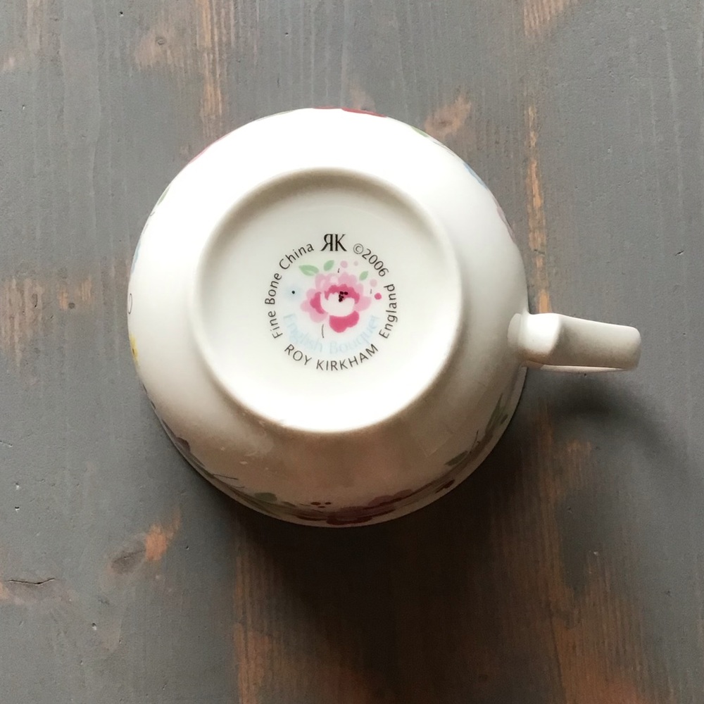 Roy Kirkham English Bouquet Mug, China Tea Cup - Picture 6 of 6